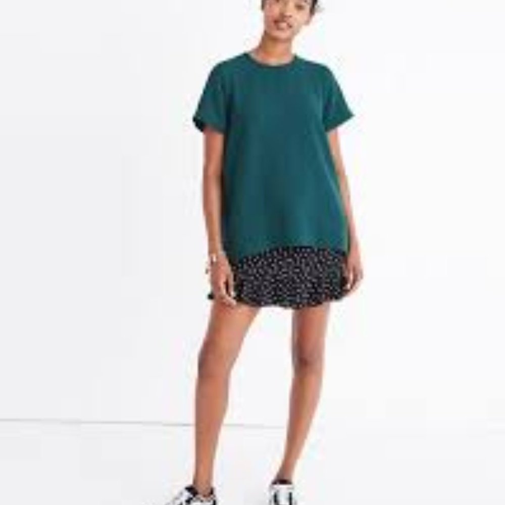 Madewell green Tailored Tee XS
